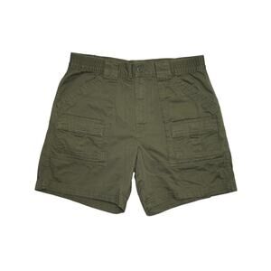 St. John's Bay Olive Green Cargo Shorts-34